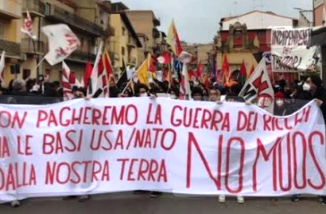 Niscemi. Oggi manifestazione del Movimento No Muos contro riarmo e militarizzazione 